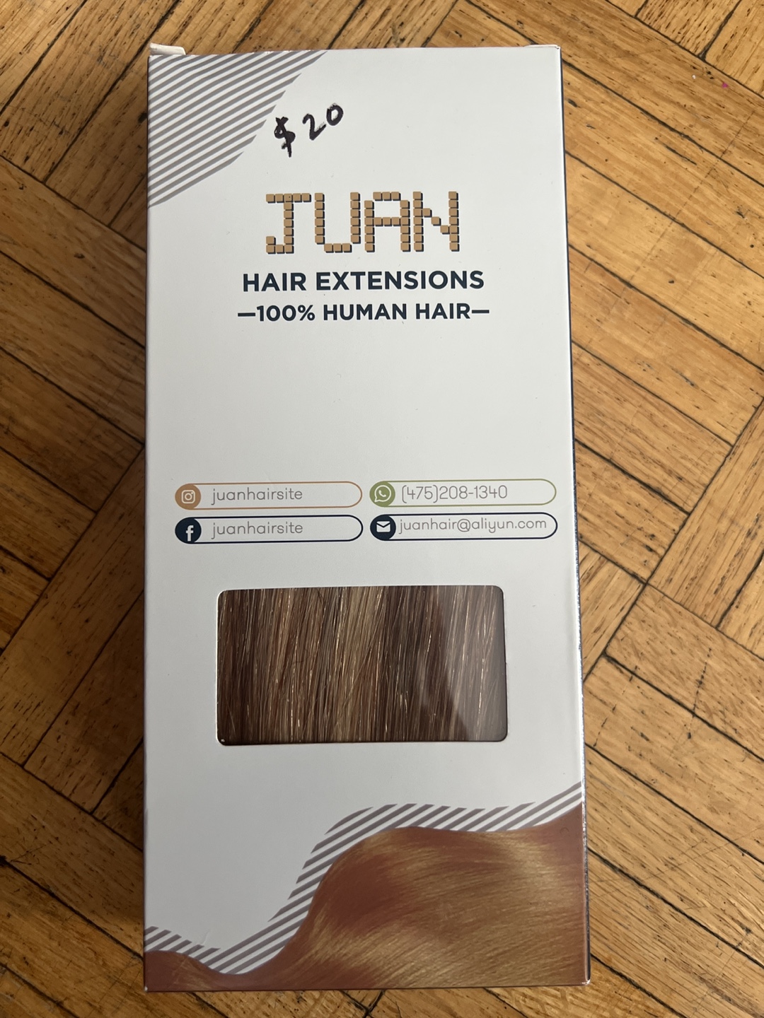 JUAN Hair Extensions - 100% Human Hair