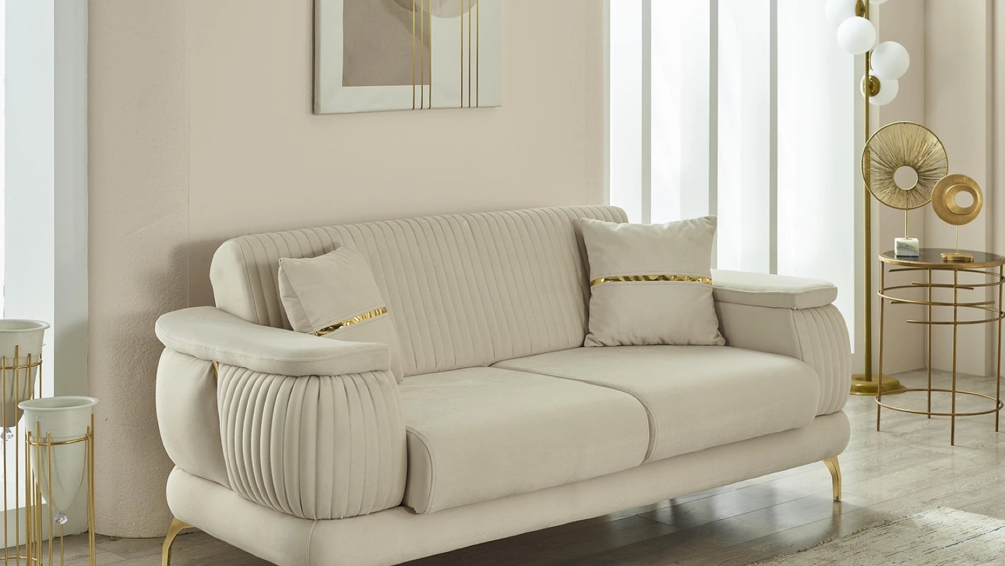 Turkish Sofa bed brand new 1 month old - photo 2