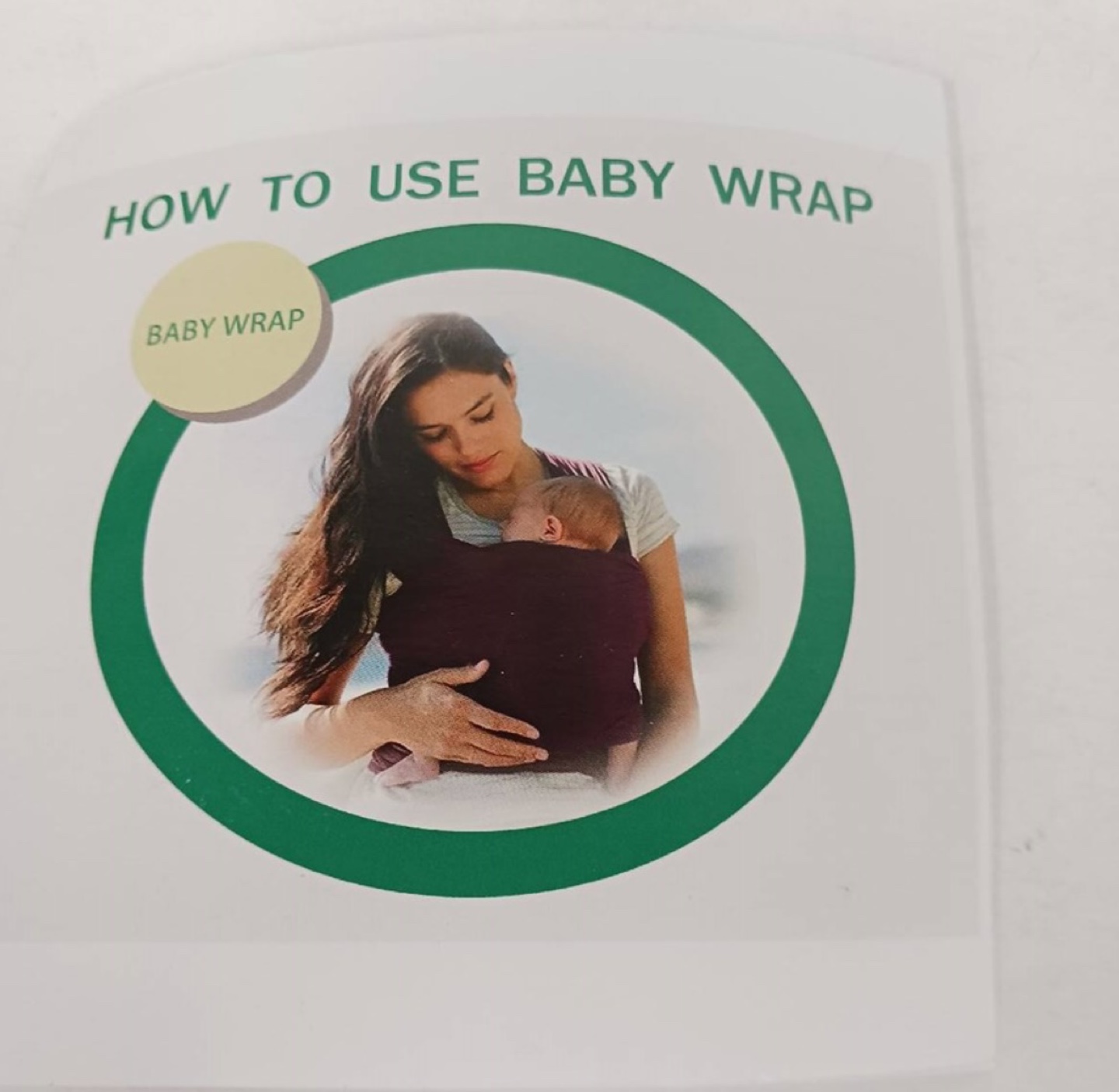 Boba Baby Wrap Carrier Newborn to Toddler Grey - photo 4