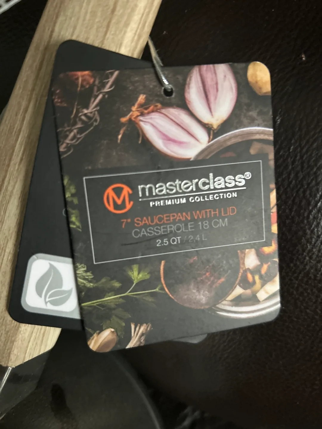 NEW! Masterclass 7" Saucepan with Lid image indicator(3)