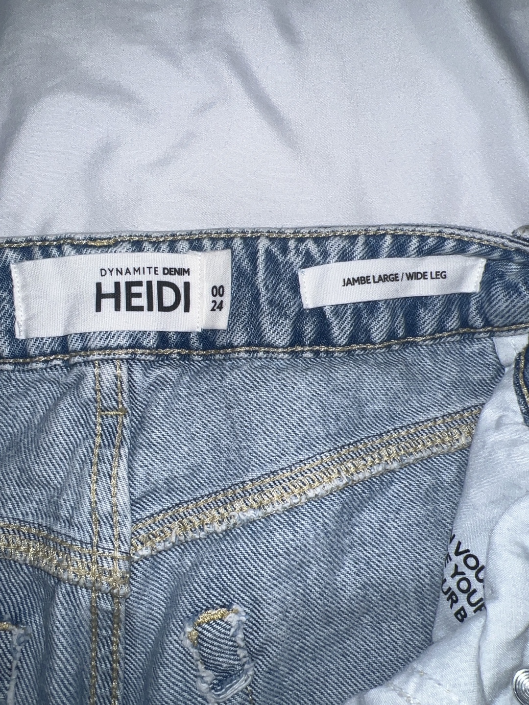 Dynamite Denim Heidi Wide Leg Jeans - photo 3