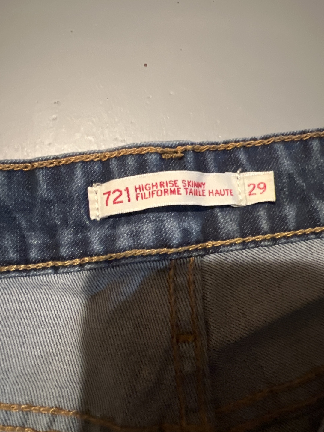 3 Pairs of Levi's Jeans 27,28,29 - photo 5