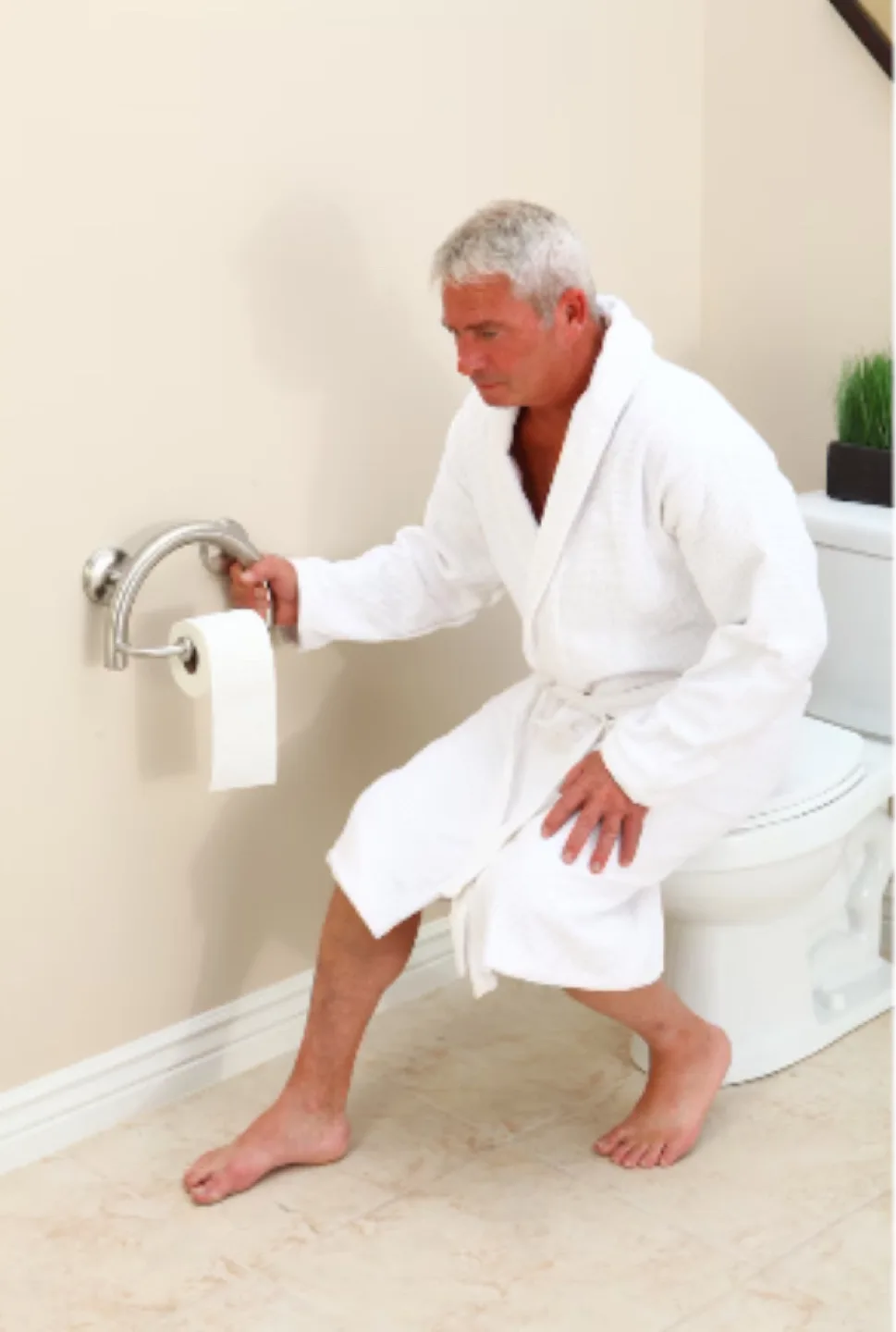 Grab 2in1 Toilet Safety Rail with Paper Holder image indicator(4)