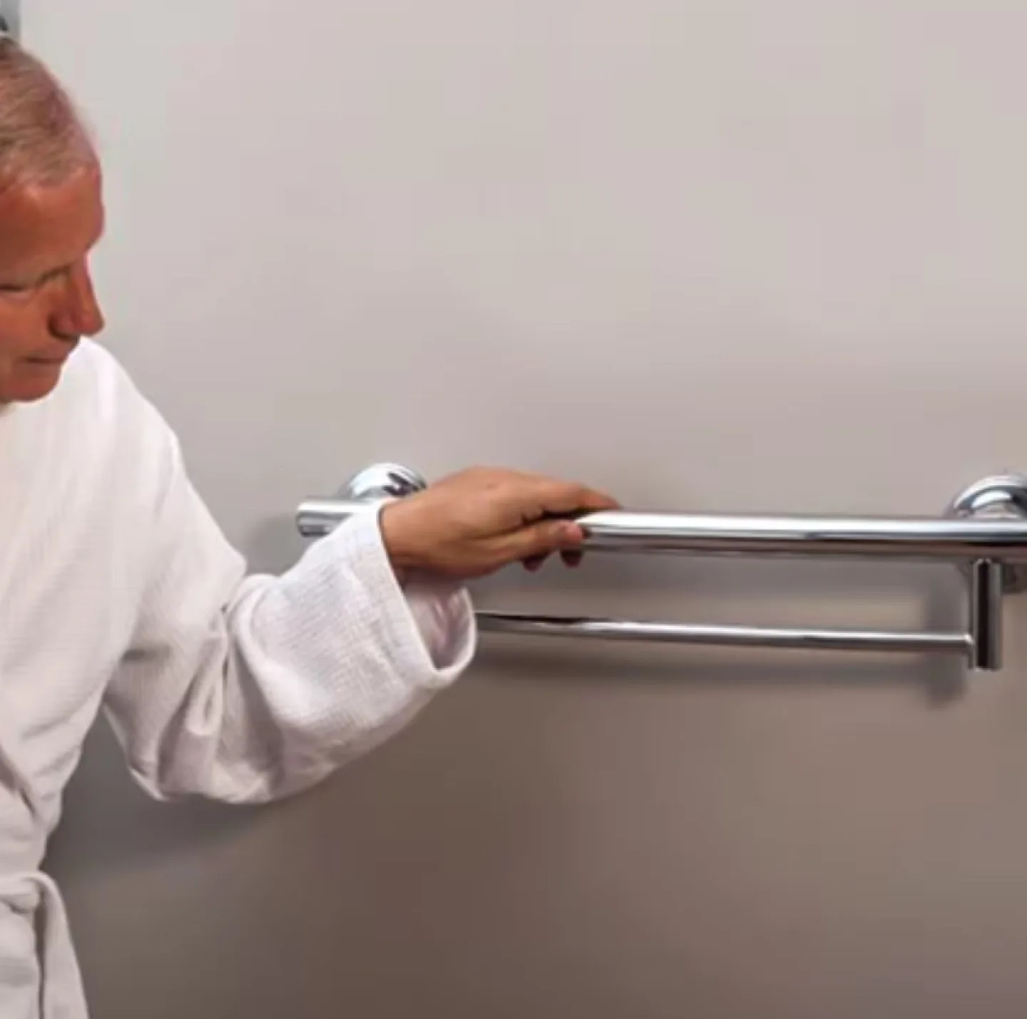 Grab 2in1 Toilet Safety Rail with Paper Holder image indicator(7)