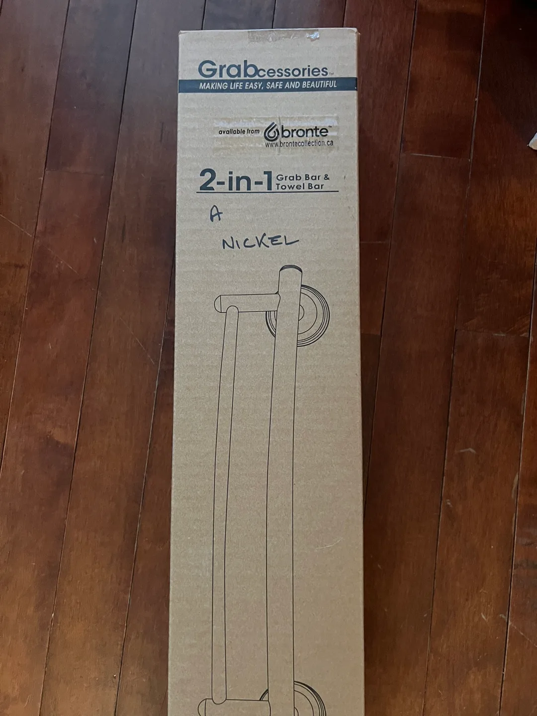 Grab 2in1 Toilet Safety Rail with Paper Holder image indicator(9)