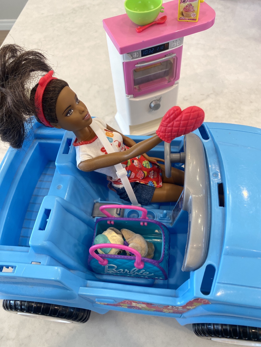 Baking Barbie with Jeep & Accessories - photo 2