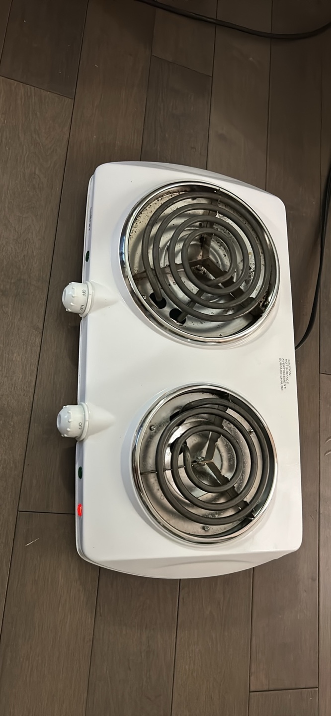 Salton Portable Cooktop. Double Burners - photo 3
