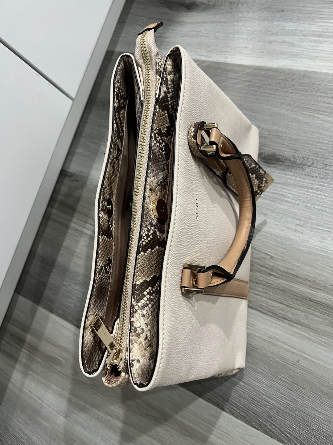 ALDO Snakeskin Tote Bag - photo 3