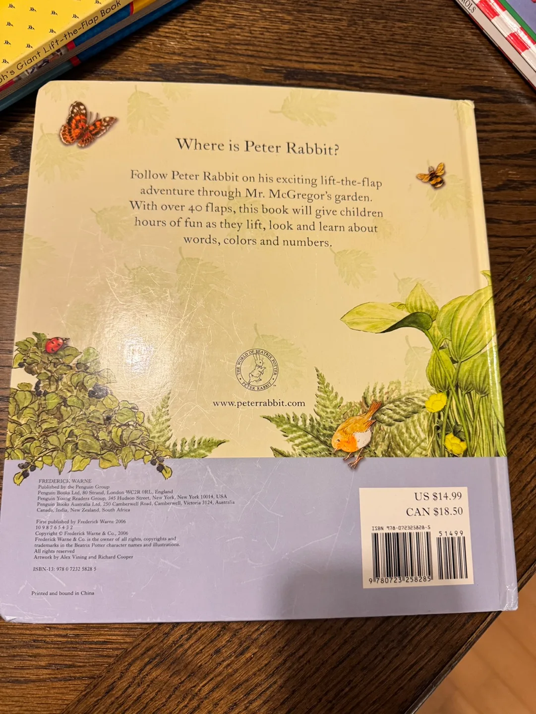 Peter Rabbit Lift-the-Flap Words, image indicator(3)