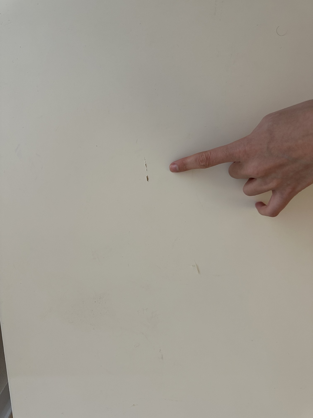 IKEA White Desk with Black Legs - photo 3
