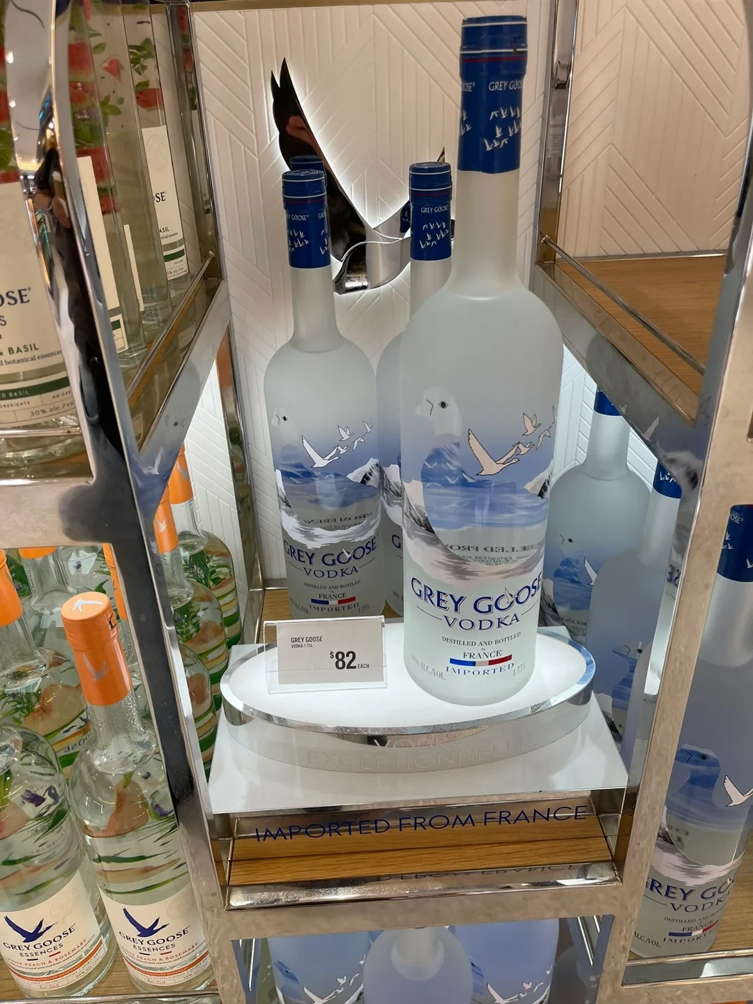 Grey Goose Vodka 1.75L bottle only thumbnail