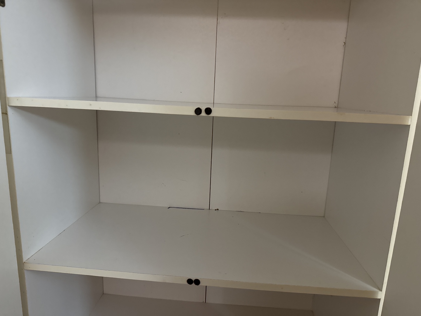 White Cabinet with Shelves - photo 4