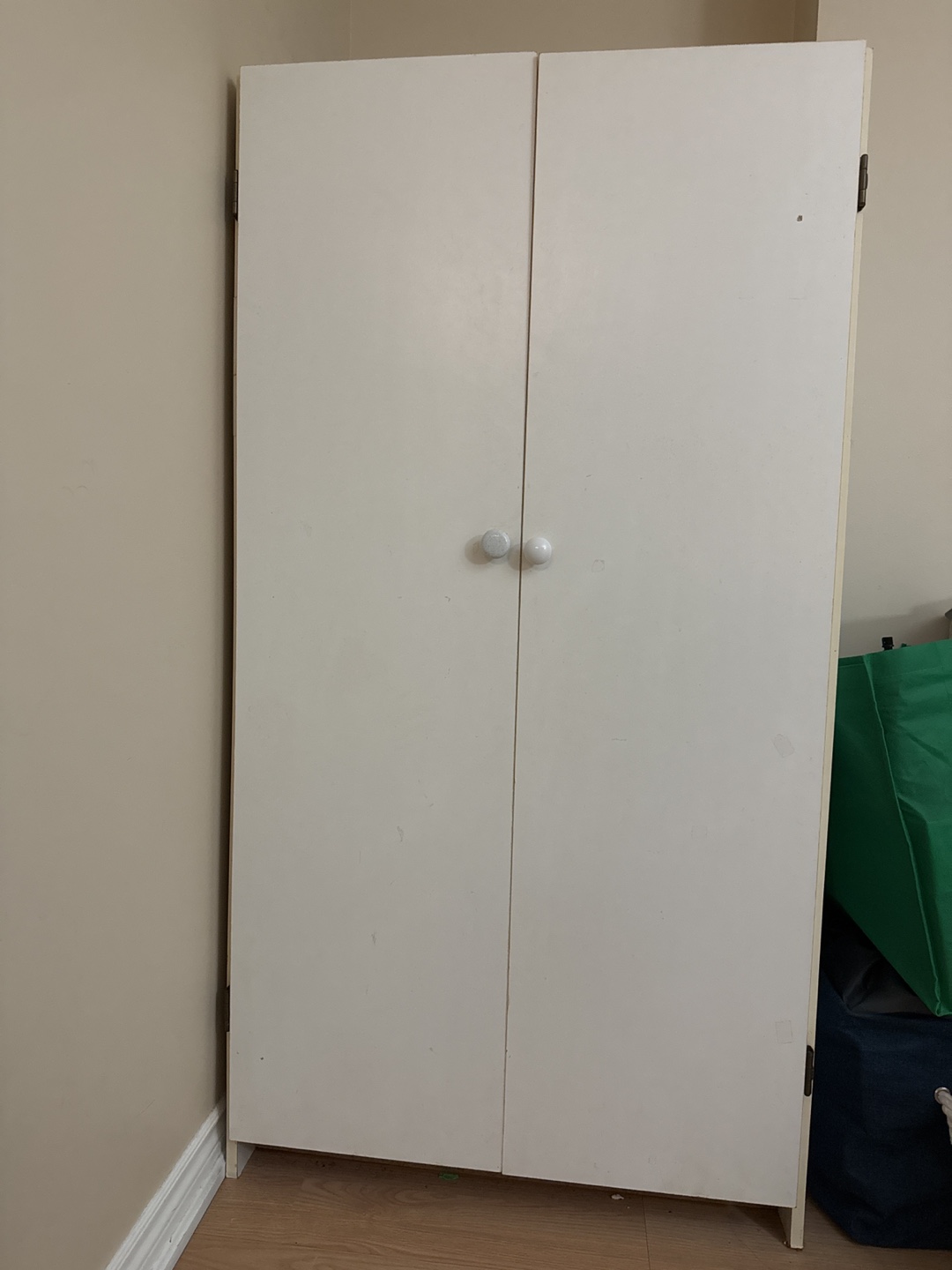White Cabinet with Shelves