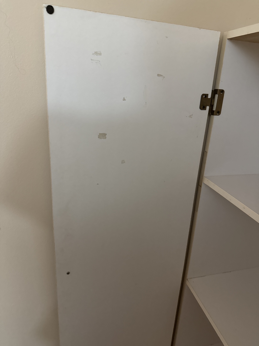 White Cabinet with Shelves - photo 5