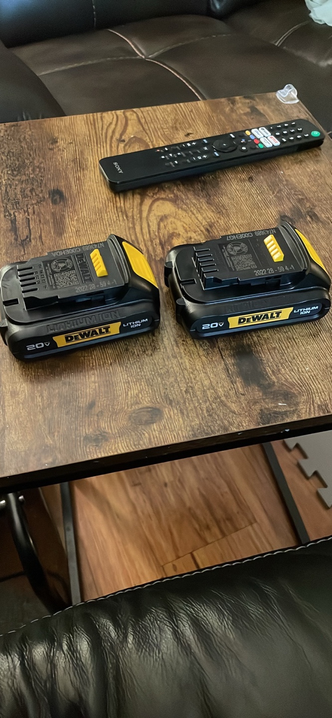 Dewalt 20V Lithium-Ion Batteries