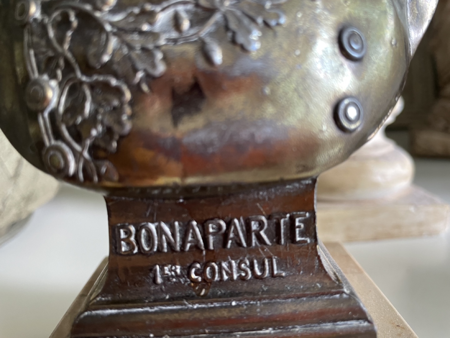 Vintage Bonaparte Bust first Consul - photo 2