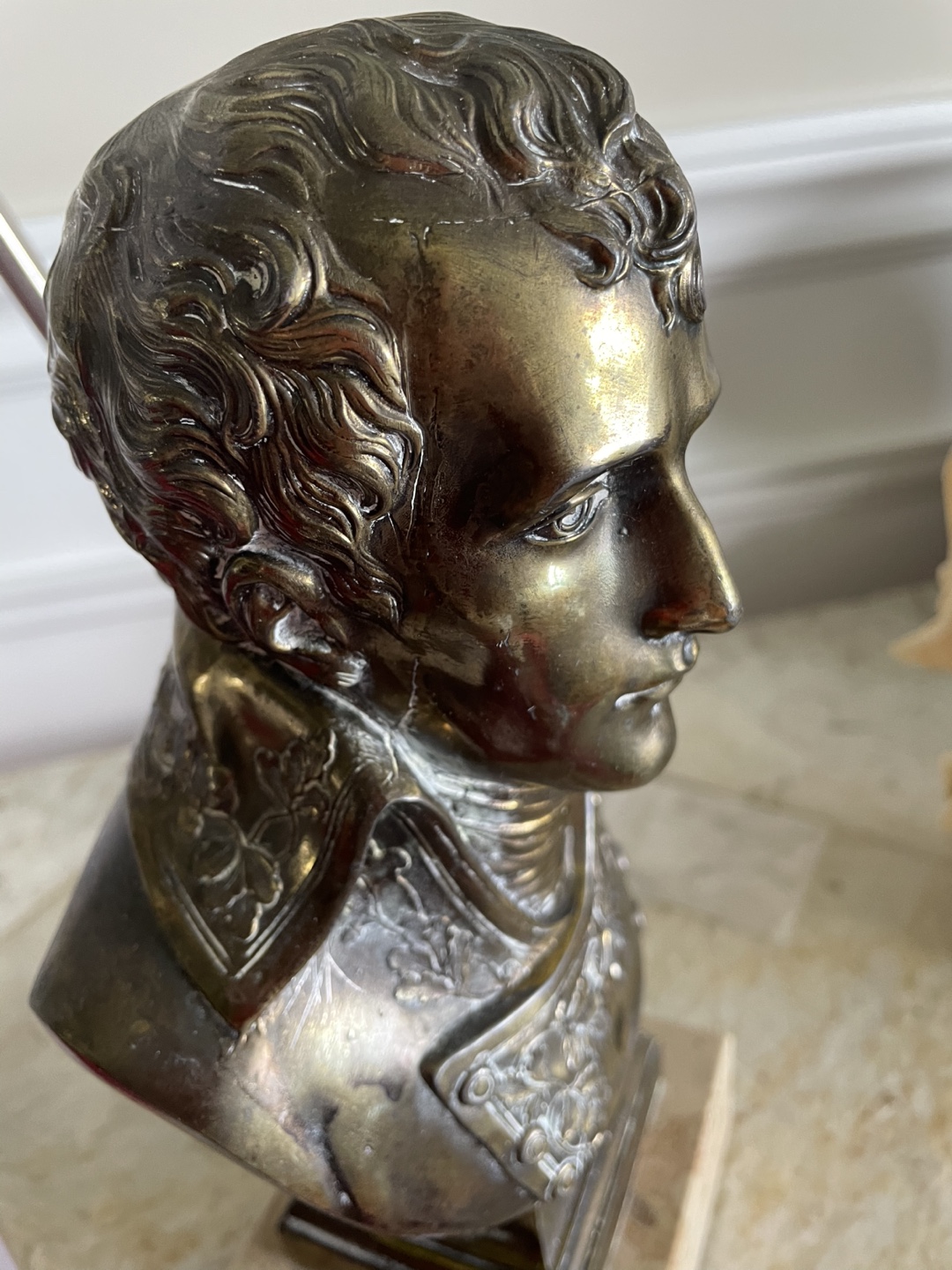Vintage Bonaparte Bust first Consul