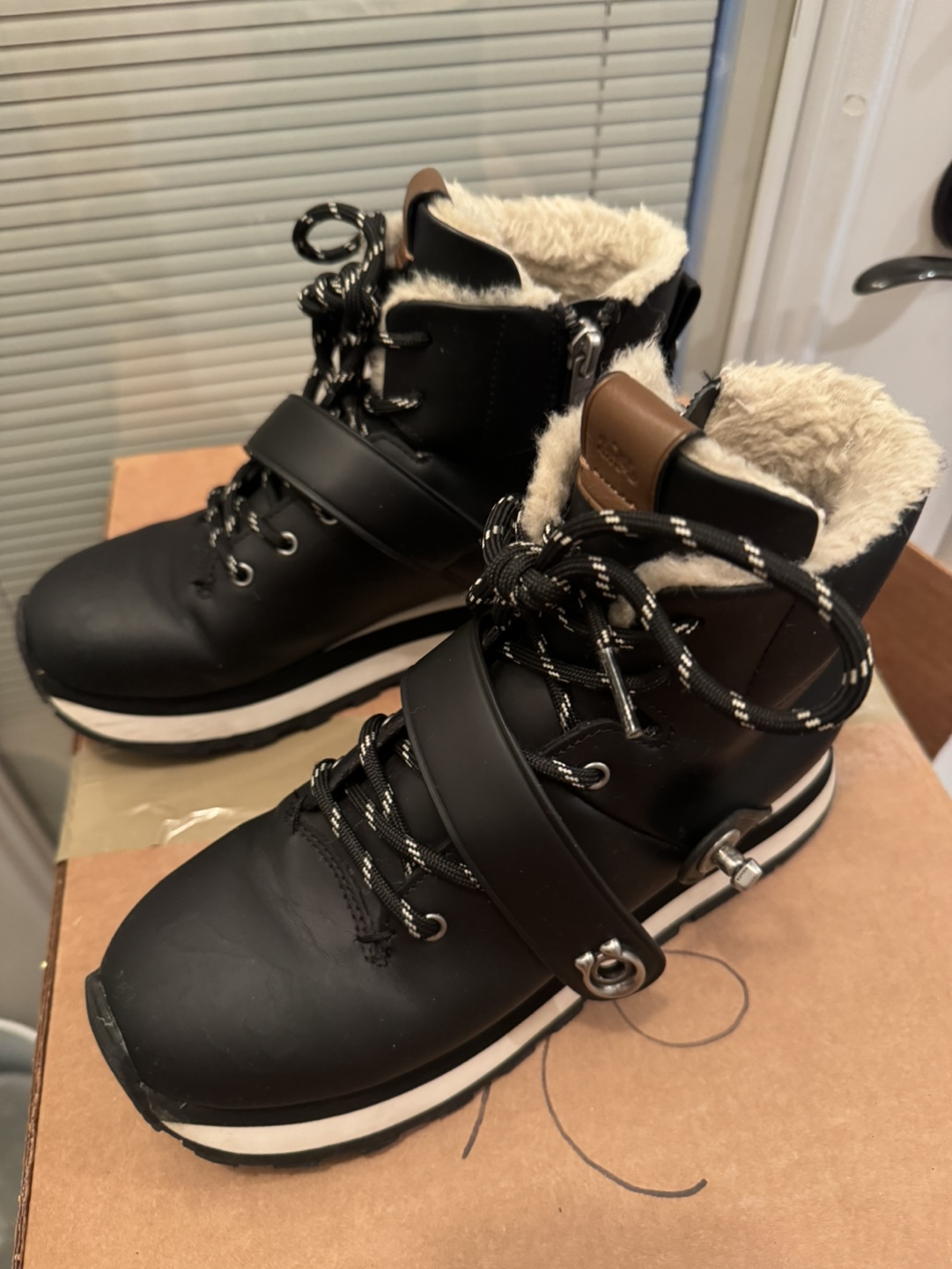 Coach Black Winter Boots