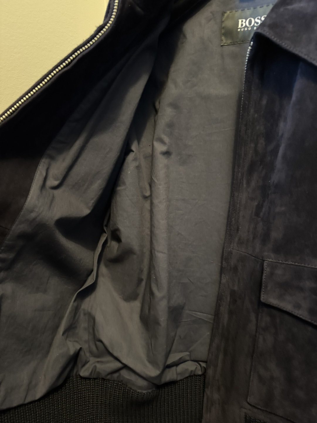 Hugo Boss Suede Jacket - photo 3