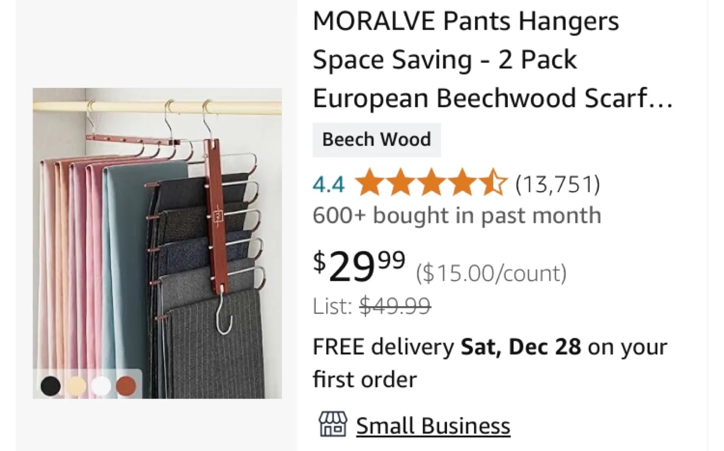 Hanger for Pants - 2 Pack image indicator(3)