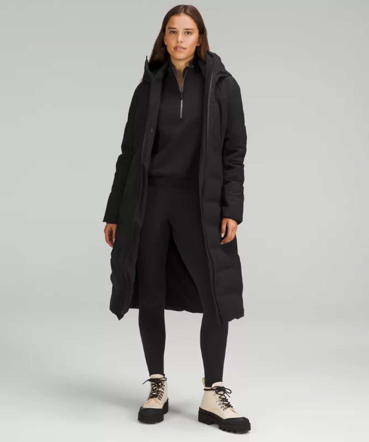 Lululemon - Sleet Street Long Jacket In Black