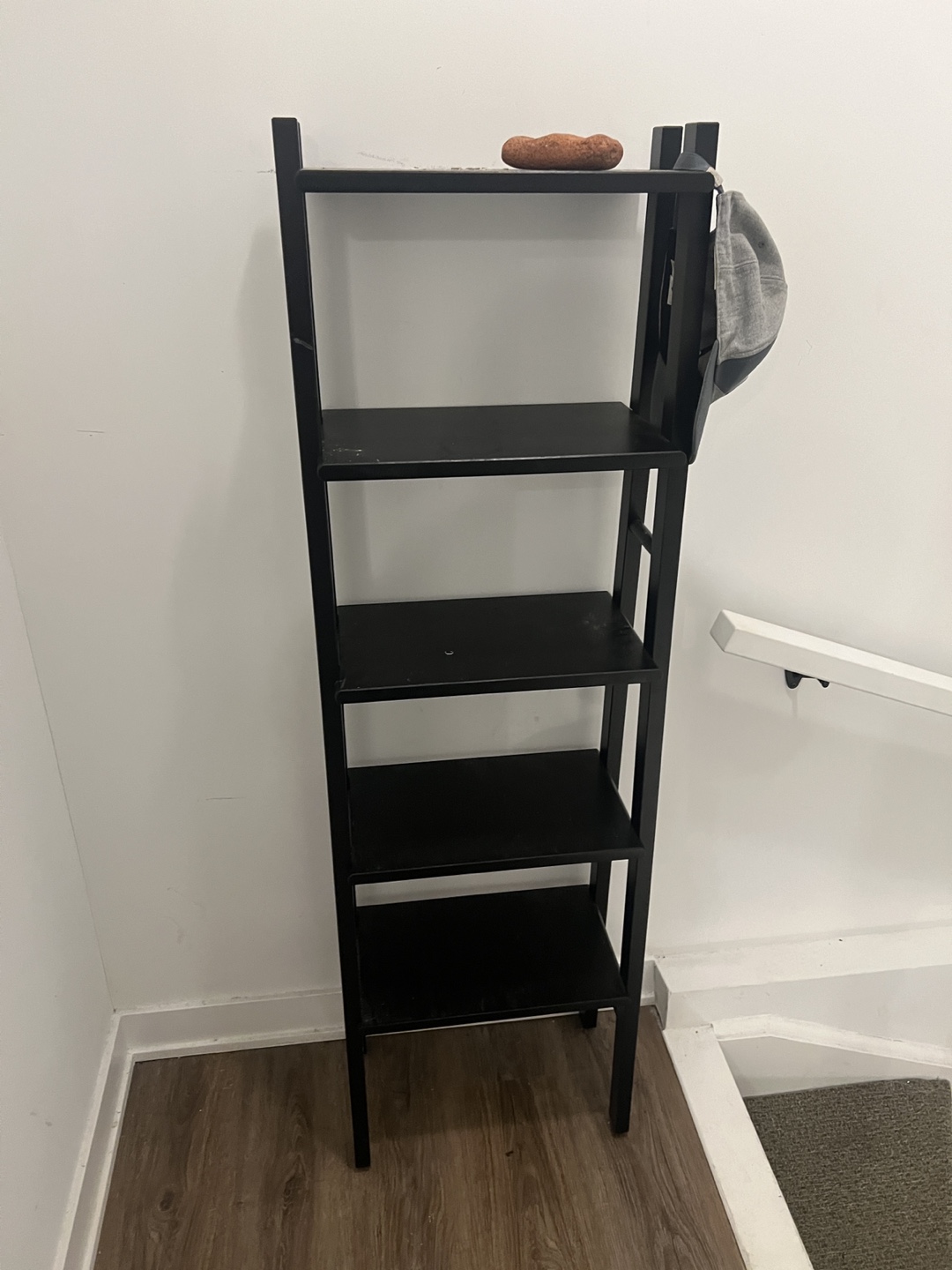 Black Ladder Shelf