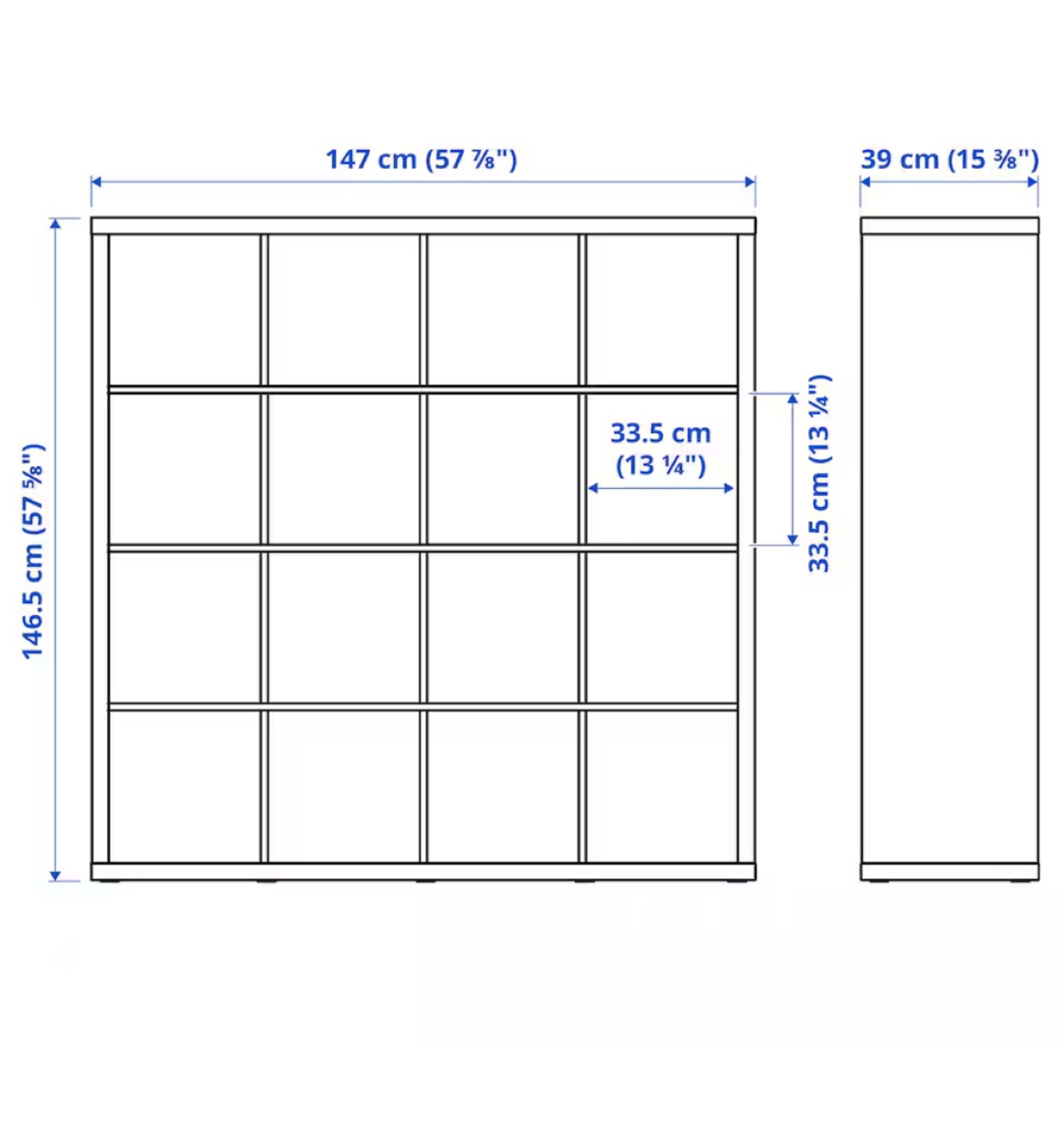 IKEA Kallax Shelving Unit - photo 2