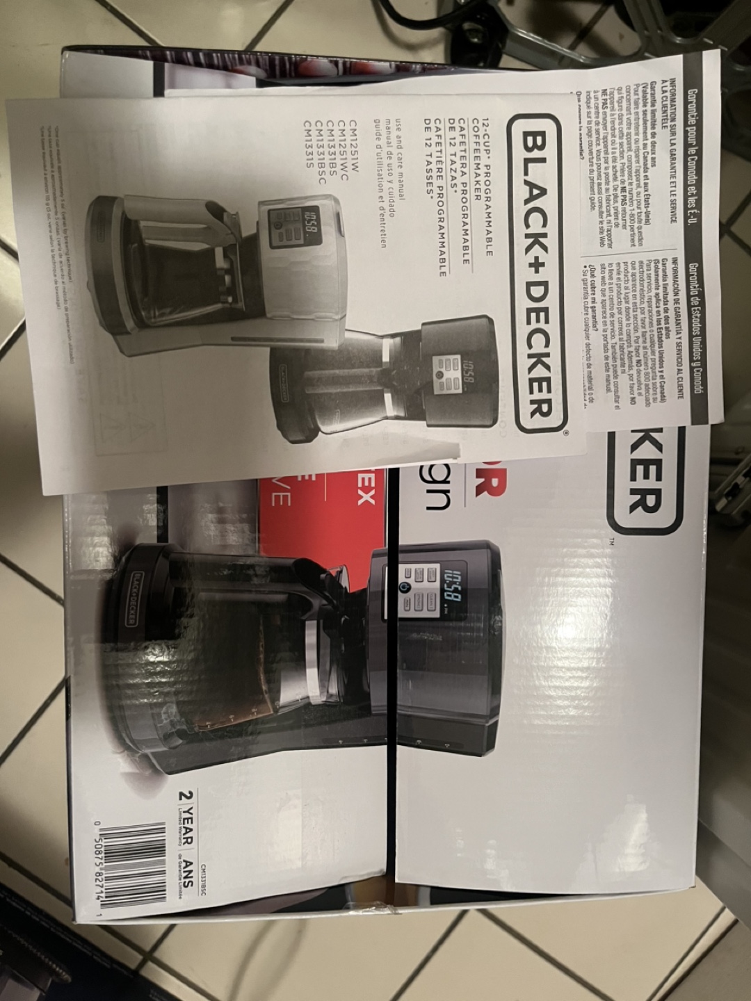 Hamilton Beach Toster + Black + Decker 12 Cup  Coffee Maker - photo 4
