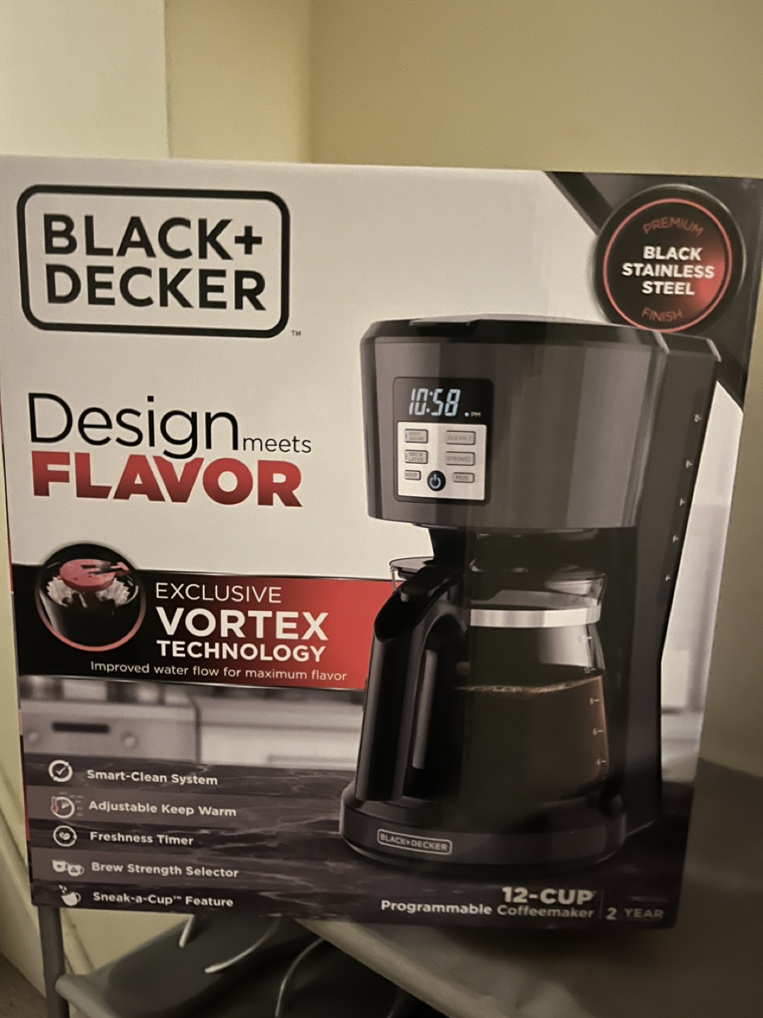 Hamilton Beach Toster + Black + Decker 12 Cup  Coffee Maker - photo 3