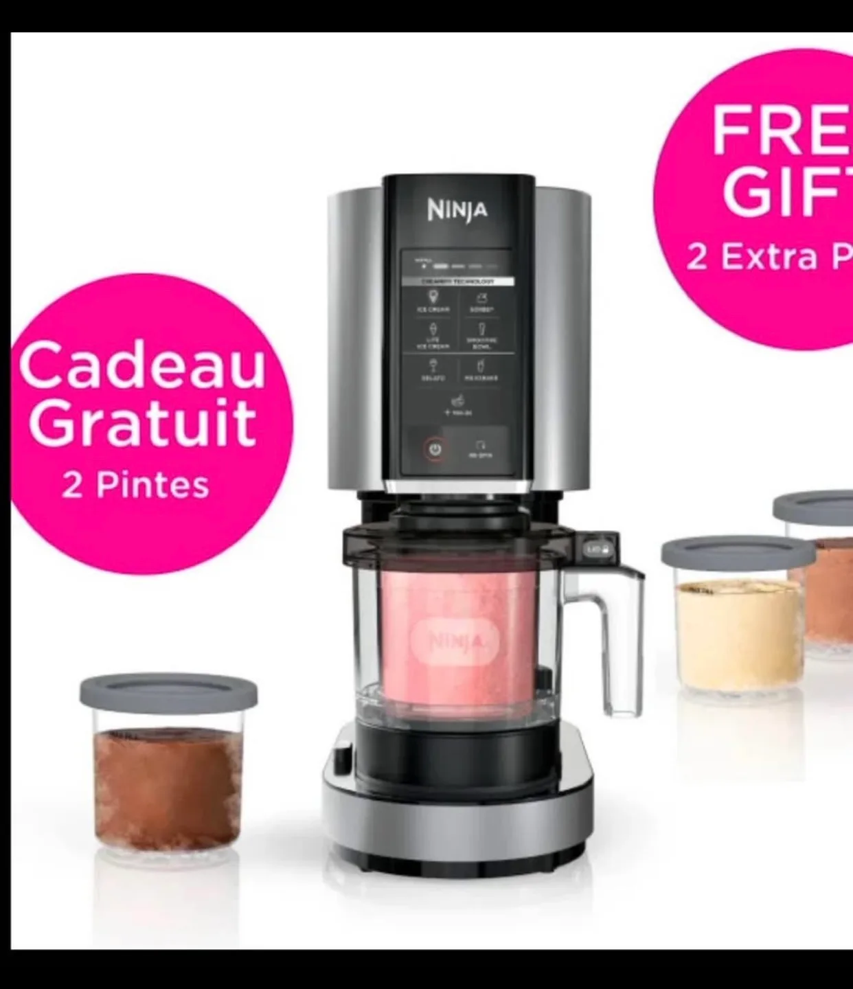 Ninja Creami Ice Cream Maker image indicator(3)