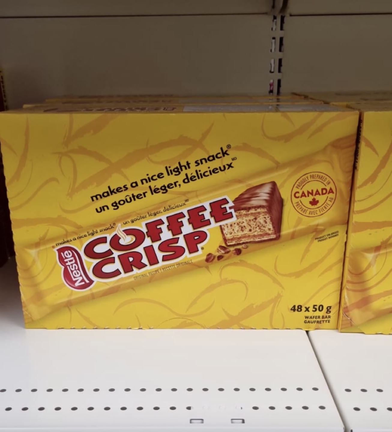 Nestle Coffee Crisp Wafer Bars