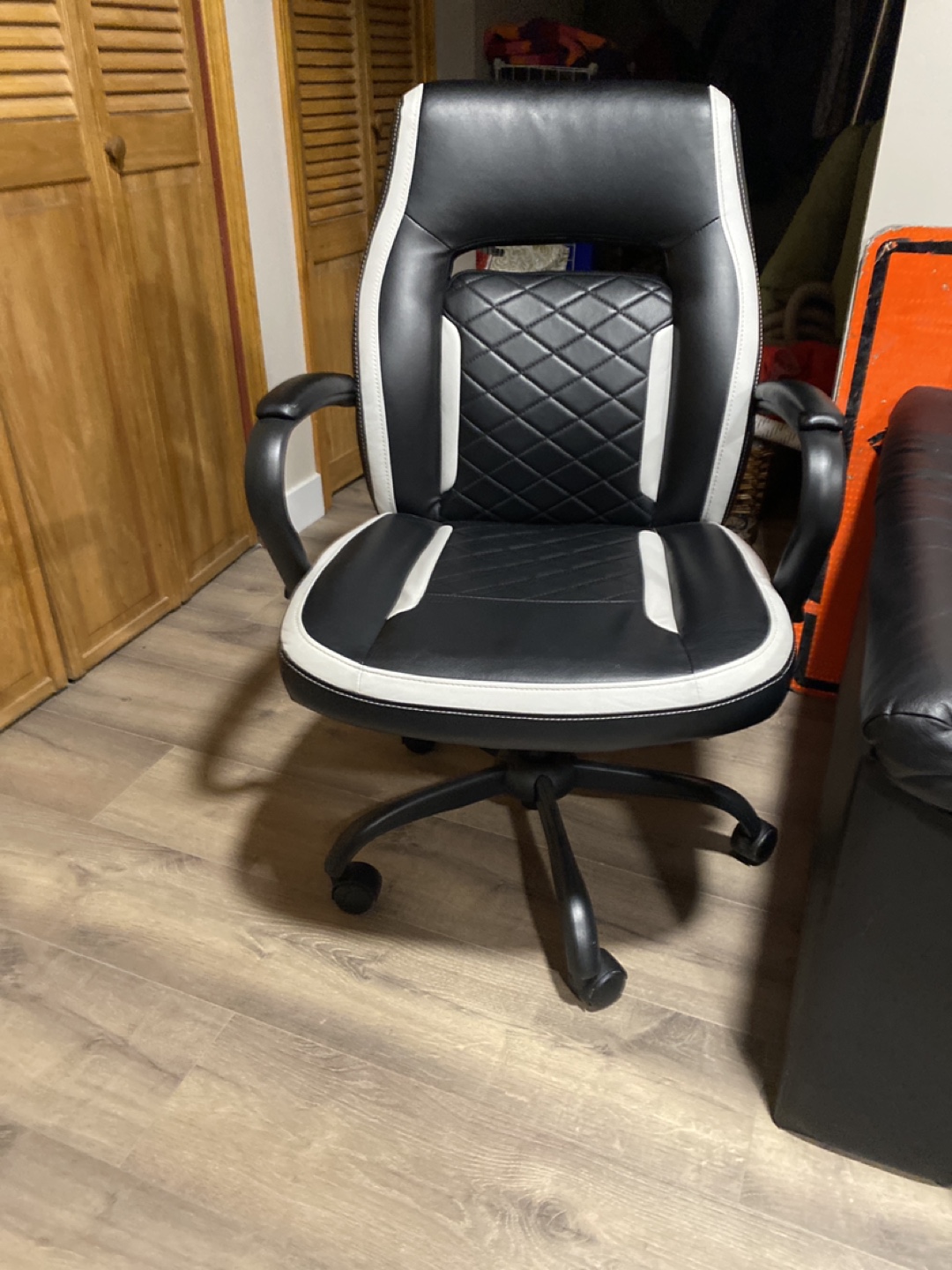 Black and White Gaming Chair