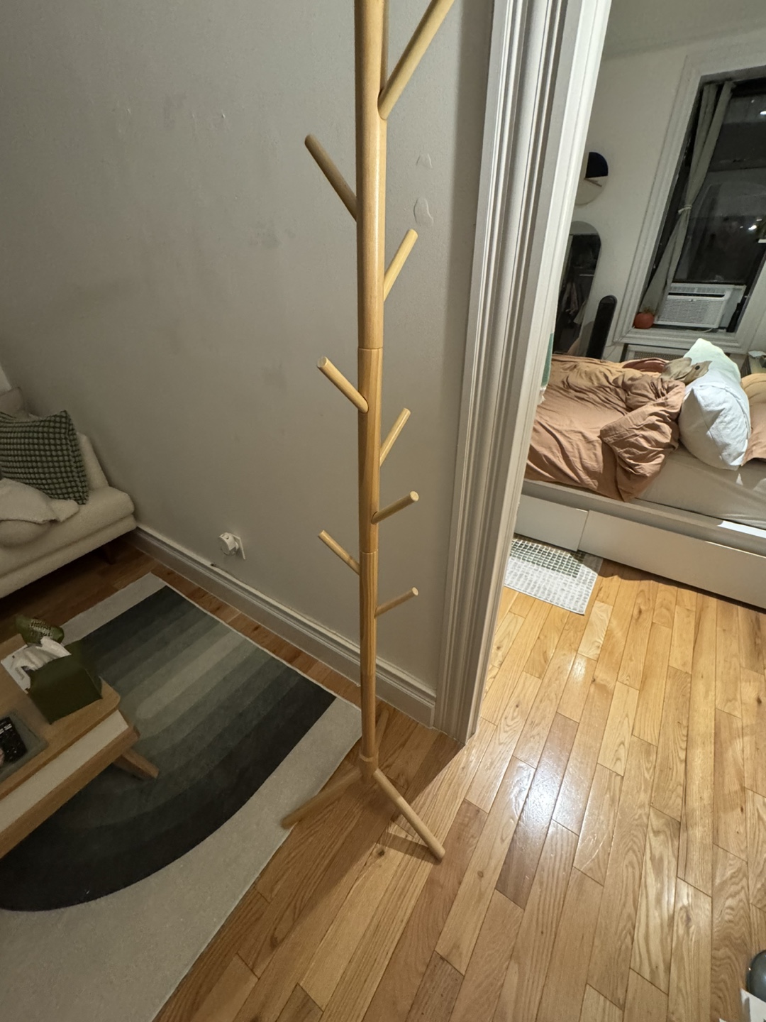 Wooden Coat Rack Stand - photo 3