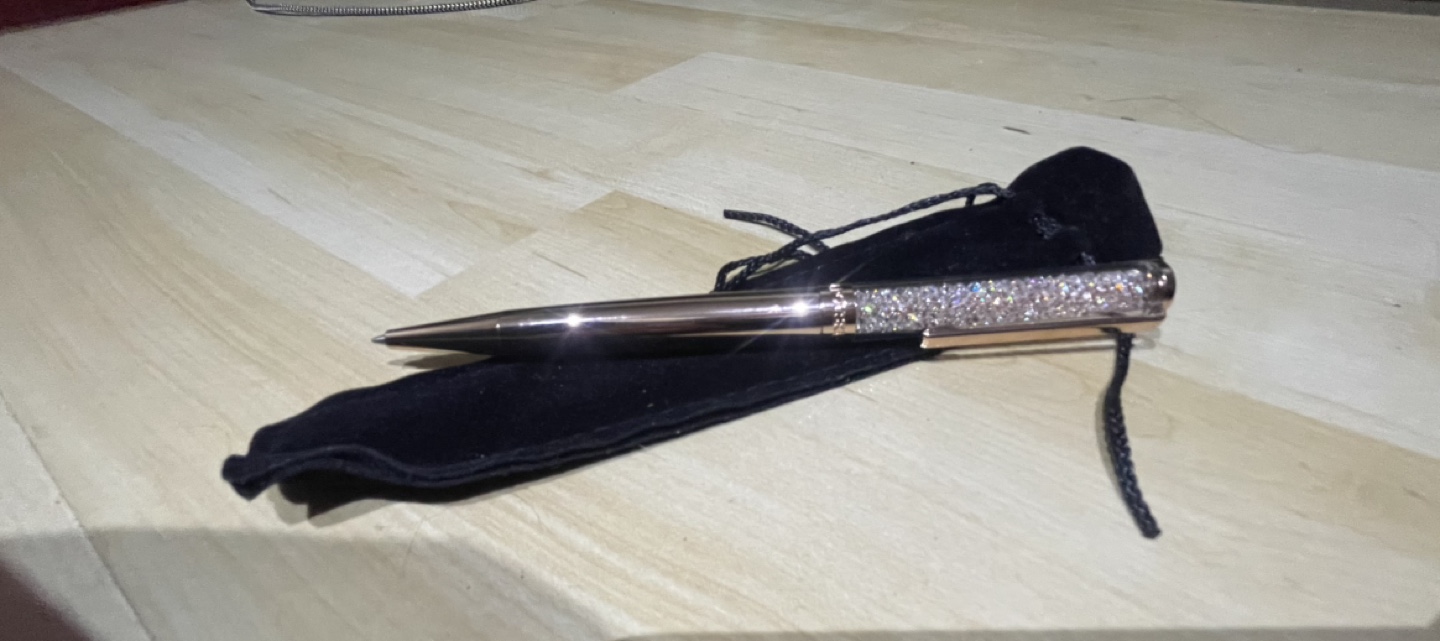 Swarovski Crystal Pen Rose Gold