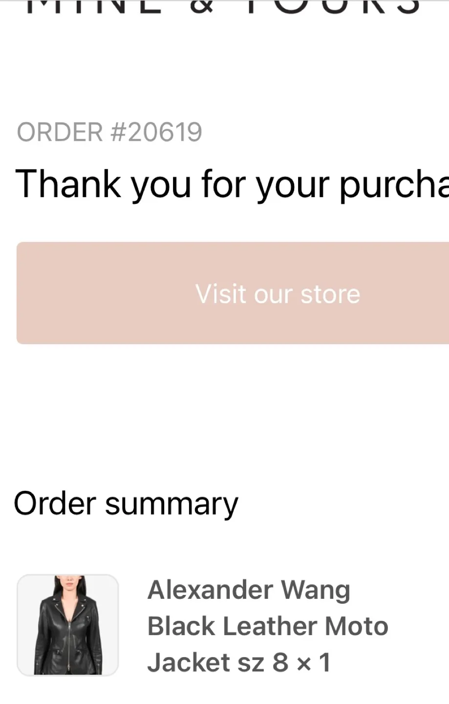 Authentic Alexander Wang Black Leather Moto Jacket Sz 8 image indicator(4)