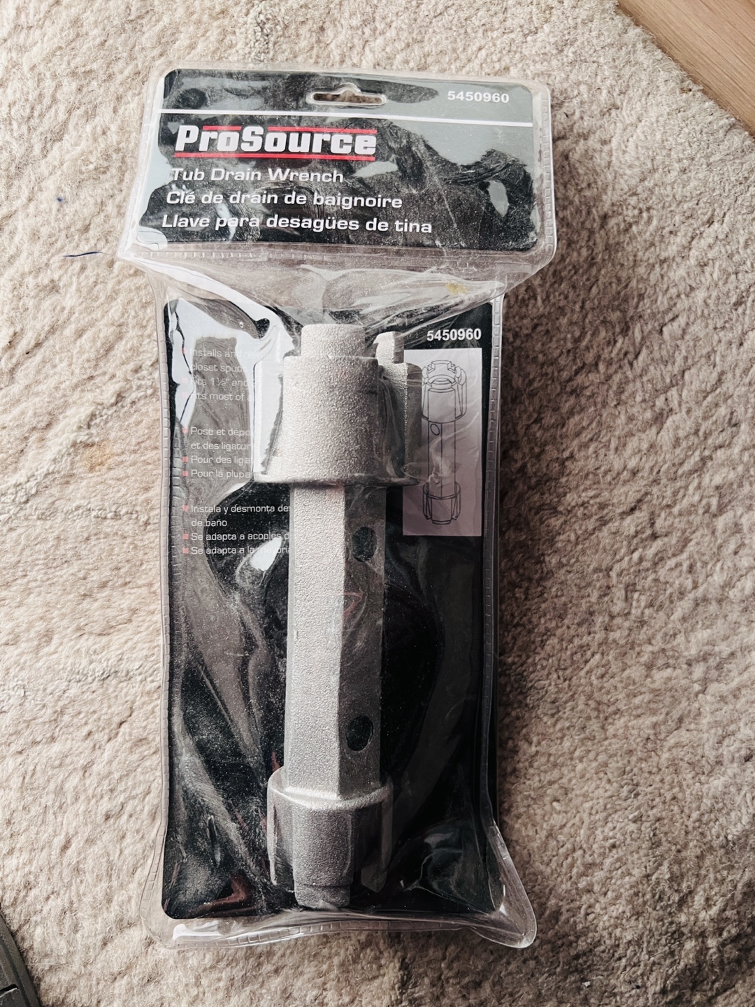ProSource Tub Drain Wrench