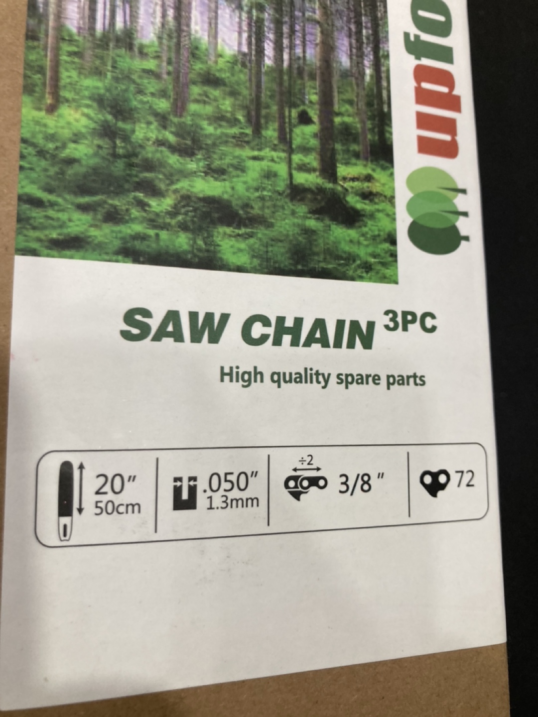 Upforest 3pc Saw Chain - photo 4