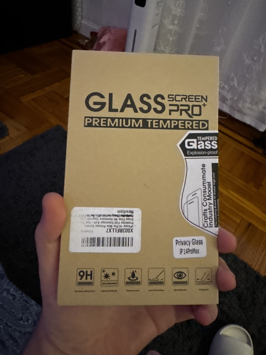 iPhone 14 Pro Max Privacy Glass Screen Protector #freecycle