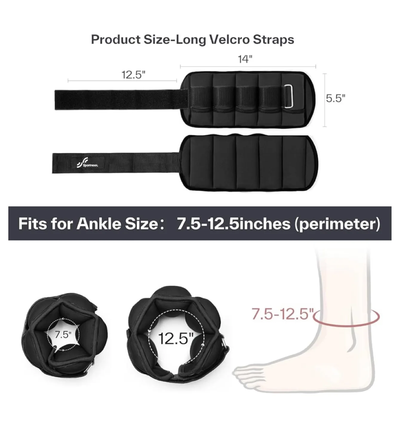 Moving Sale ‼️Adjustable Ankle Weights image indicator(3)