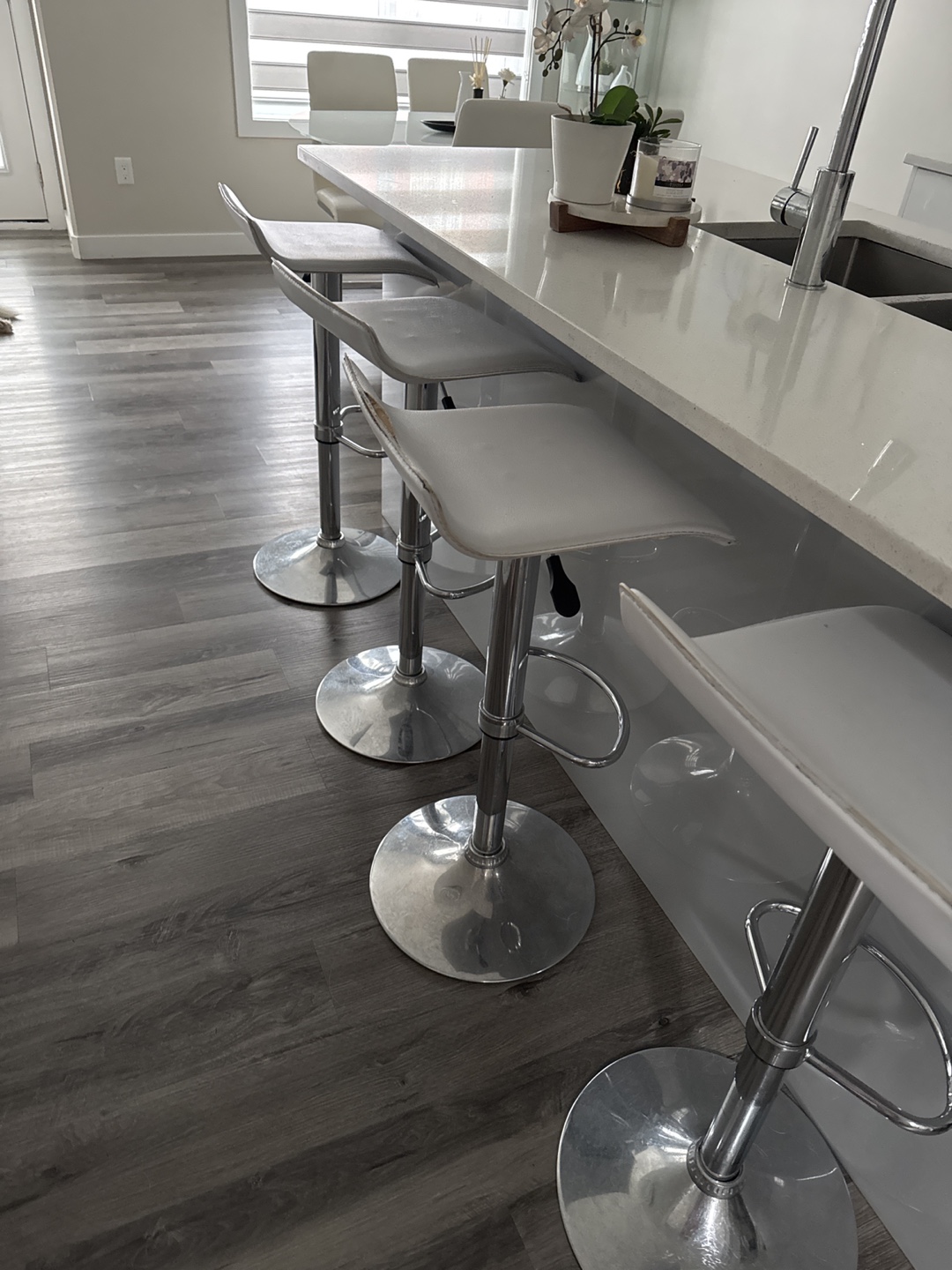 Set of 4 Bar Stools - photo 2