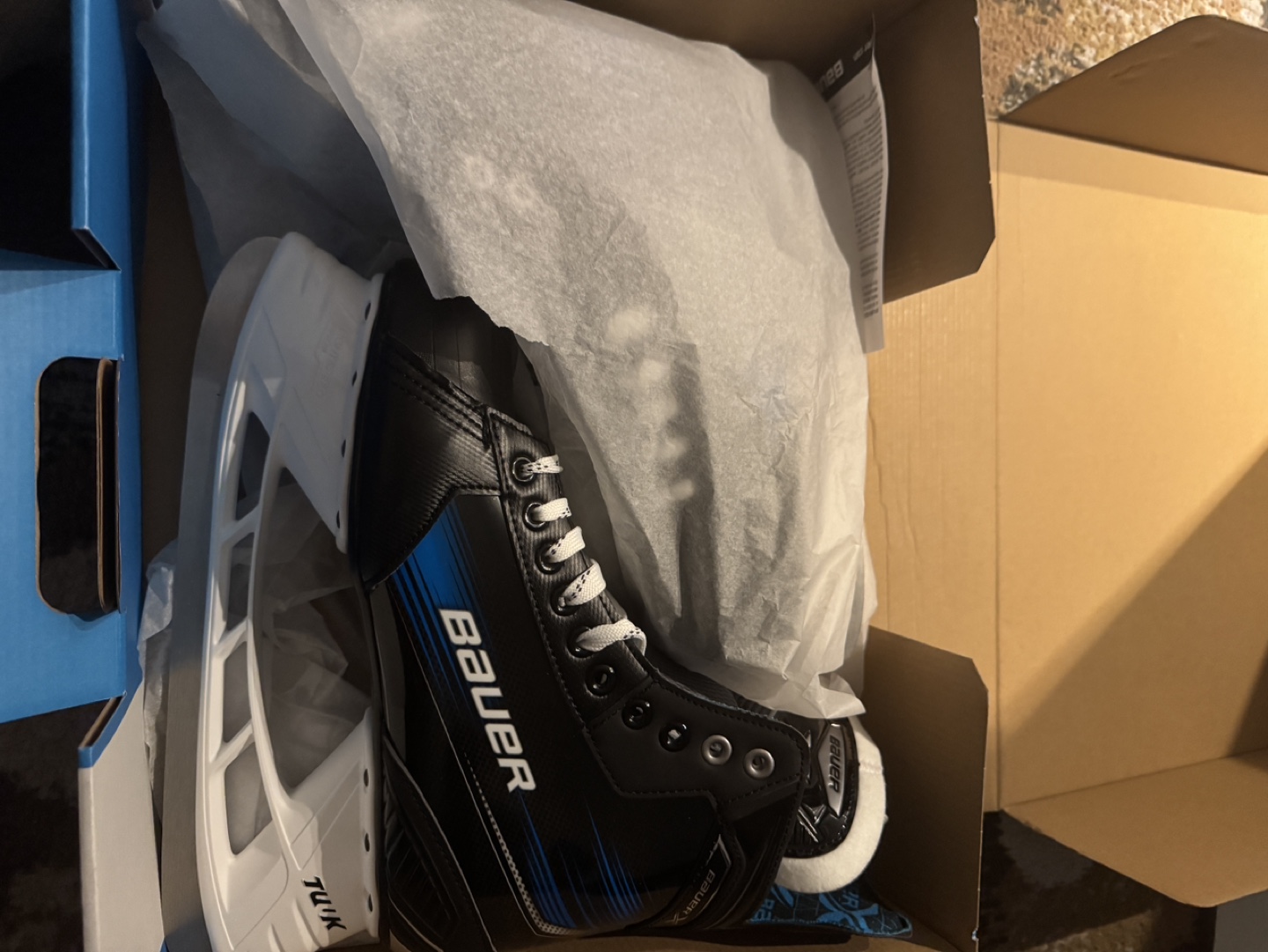 Bauer X Senior Hockey Skates Size 9.5 D - photo 4