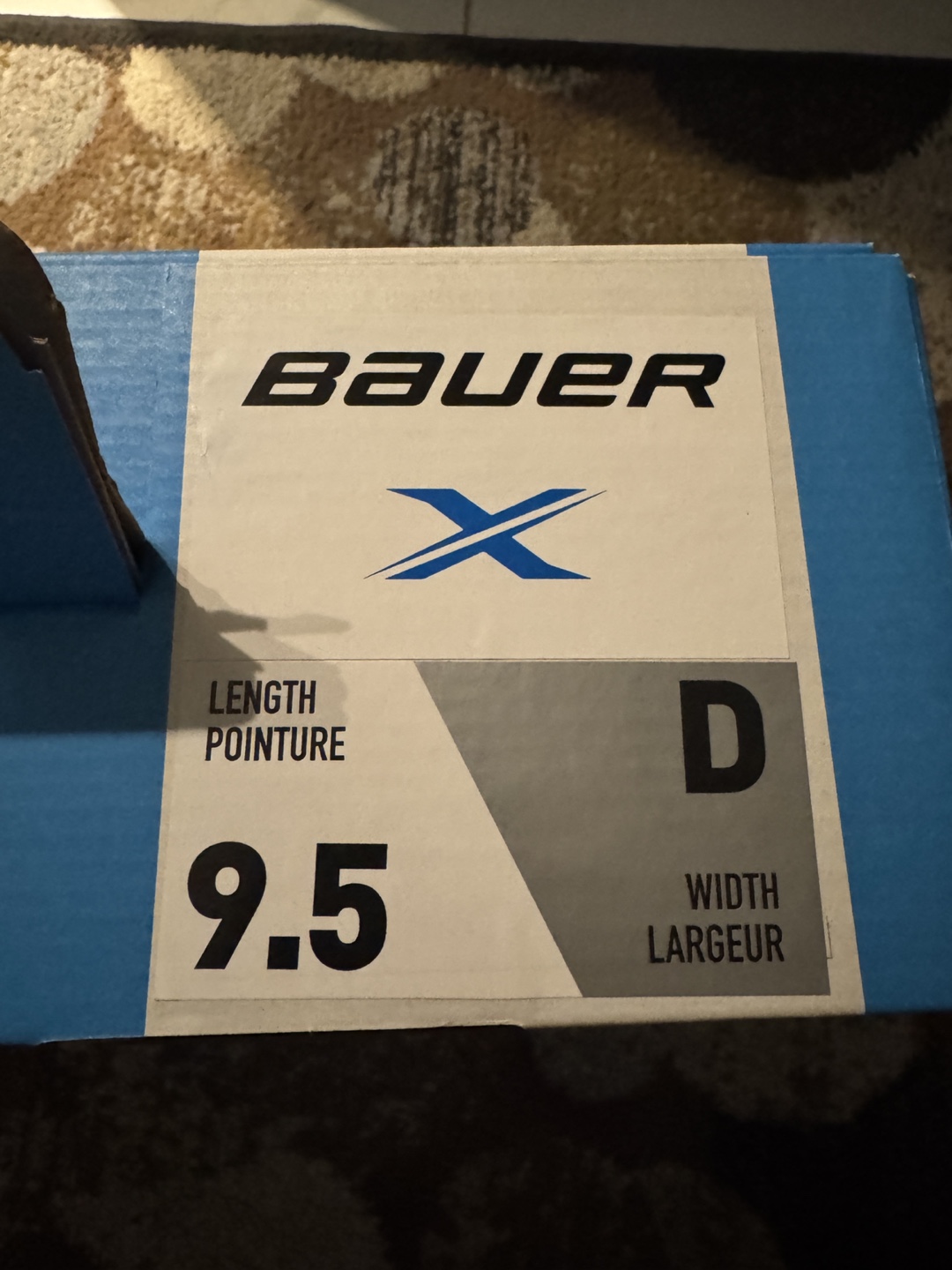 Bauer X Senior Hockey Skates Size 9.5 D - photo 3