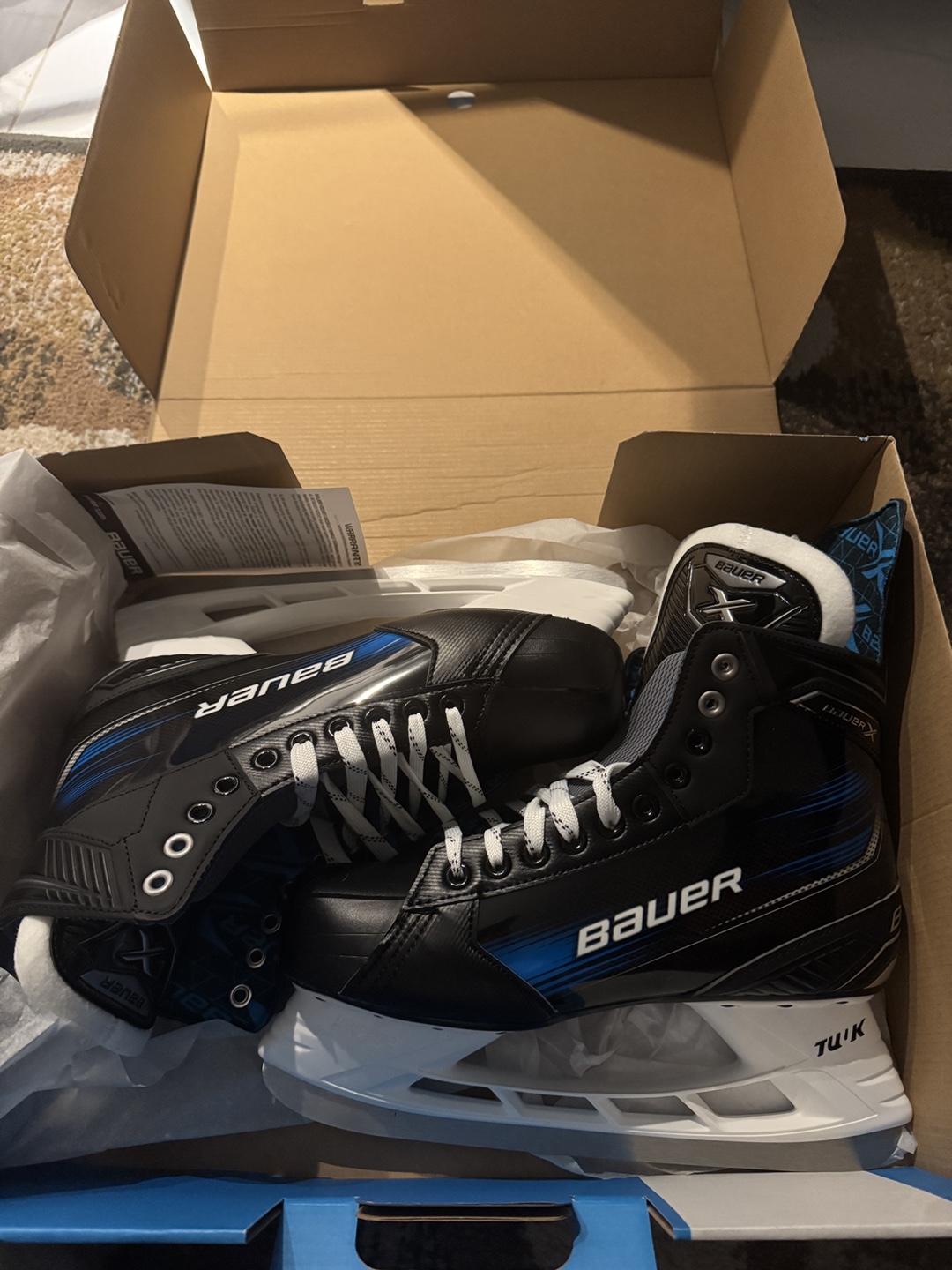 Bauer X Senior Hockey Skates Size 9.5 D - photo 5