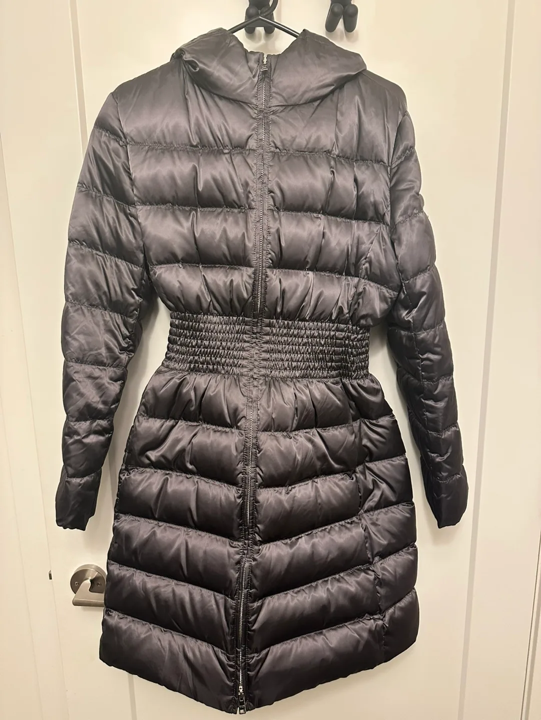 Prada grey Puffer Jacket $590 image indicator(4)