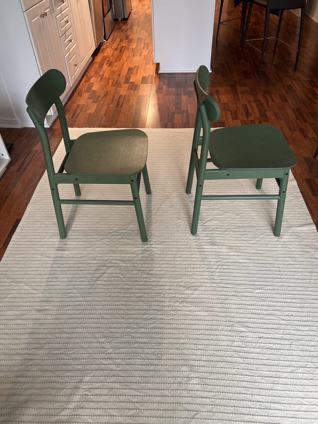 IKEA  Green Dining Chairs - photo 5