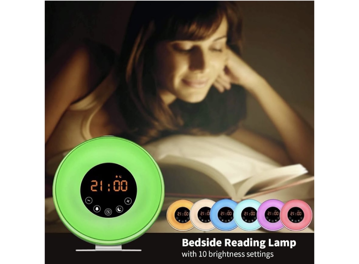 Alarm Clock with Wake-Up Light Simulation and Radio - photo 2