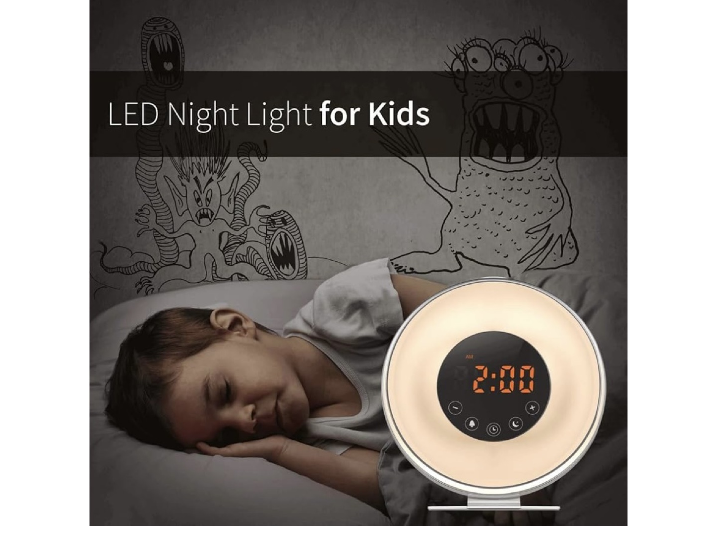 Alarm Clock with Wake-Up Light Simulation and Radio - photo 5