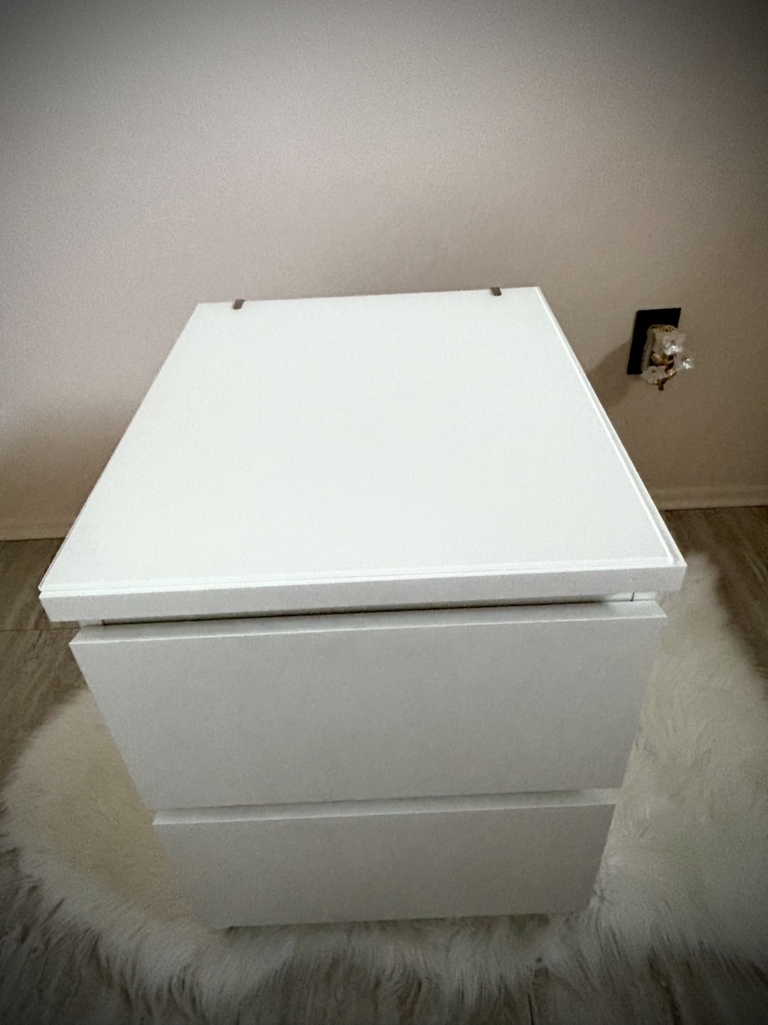 IKEA White Nightstand