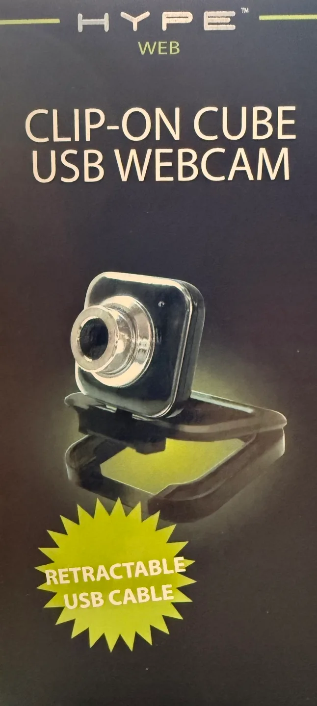 Hype Web Clip-on Cube USB Webcam image indicator(3)