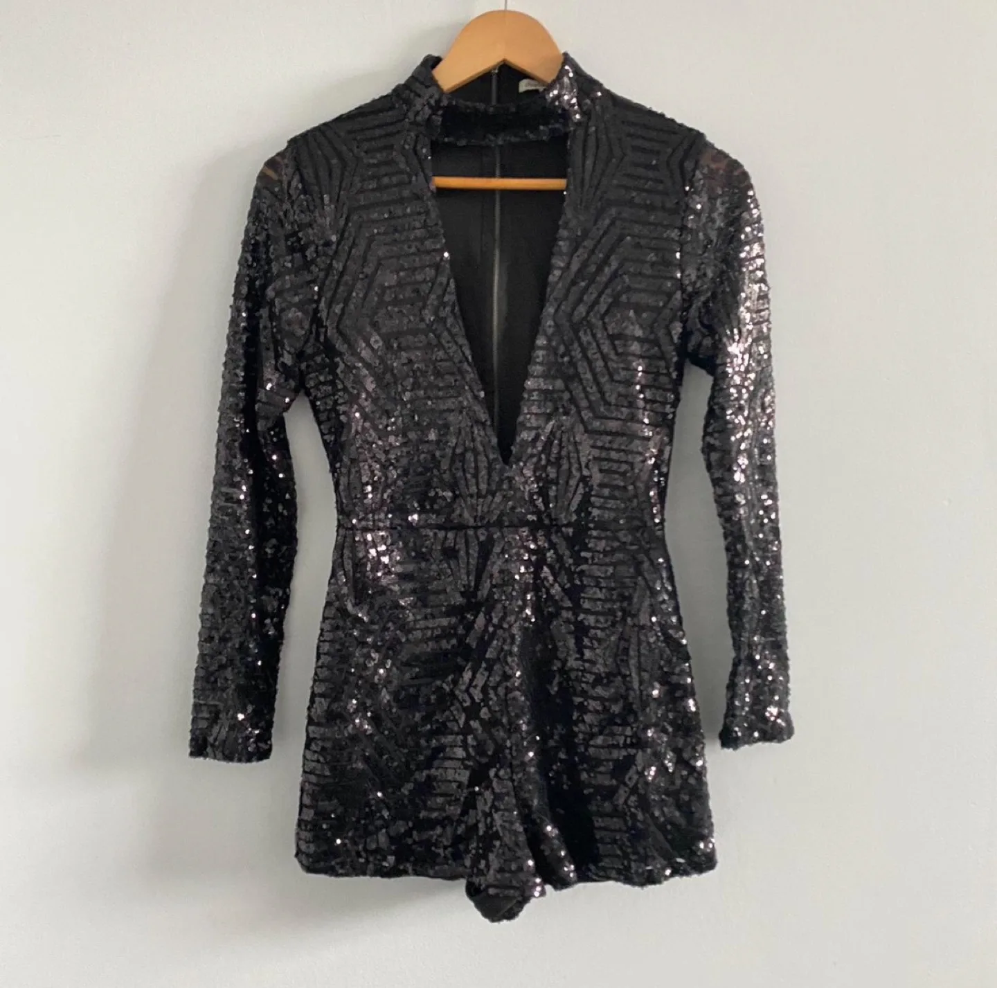 Party Sequin Romper - S thumbnail